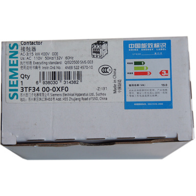 【代理供應正品西門子/SIEMENS接觸器3TF34 00-0XF0|3TF3400-0XF0】價格,廠家,圖片,接觸器,上海昌田樂實業-